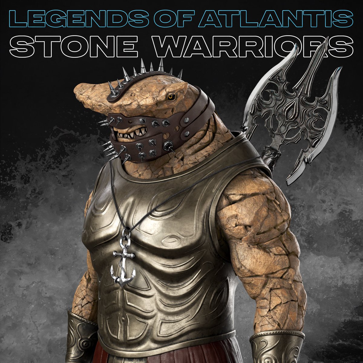 One of the types of Atlantean skin is stone. Warriors with impenetrable armor.🔱💪

#LegendsOfAtlantis
#NFT #NFTs #NFTCommunity
#Metaverse