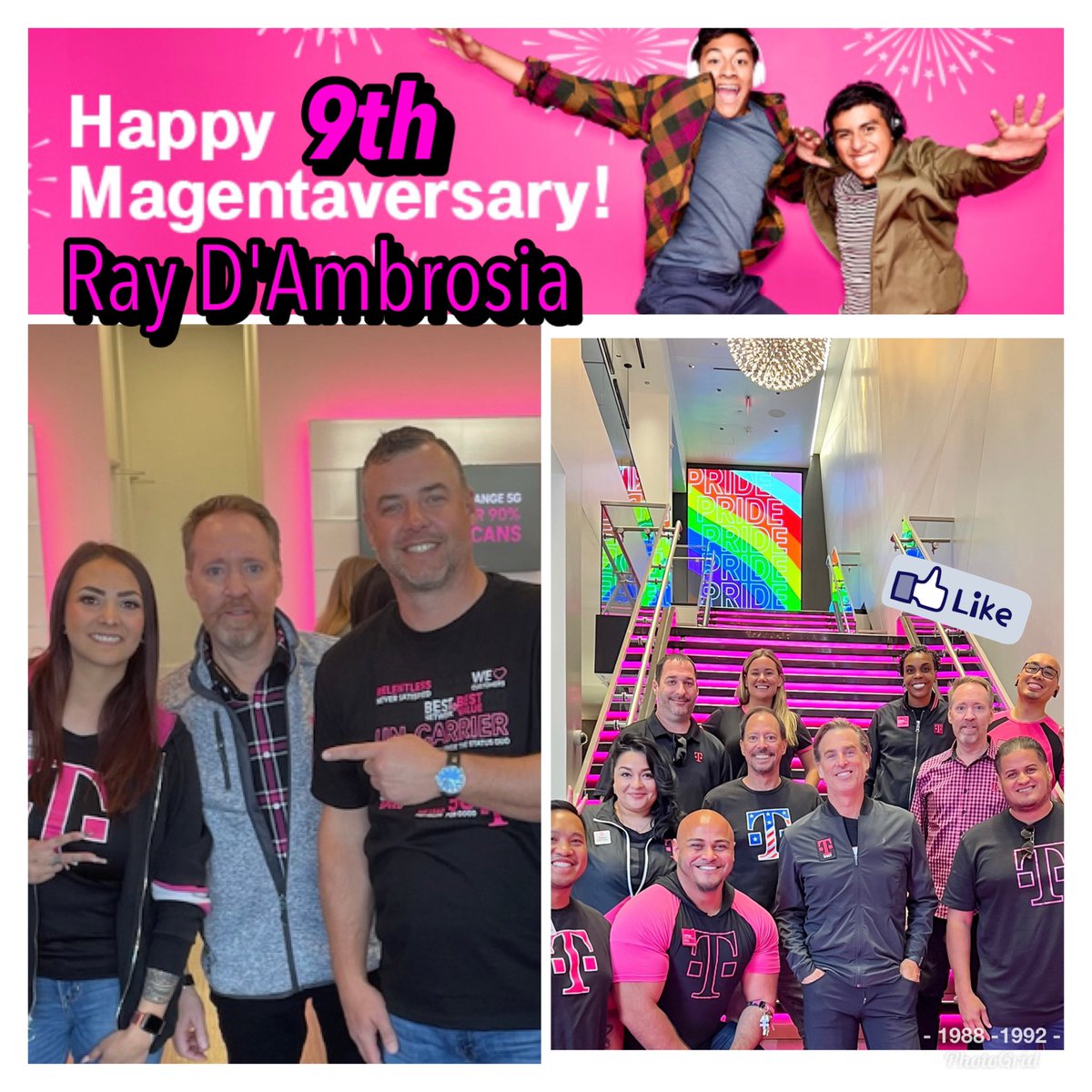 702 Rolling Retreats (@frankakers) on Twitter photo Happy 9th Magentaversary <a href="/DambroLV/">Ray D'Ambrosia</a> . Appreciate the continued dedication and energy you bring every day. #SignatureLife Happy 9th Magentaversary <a href="/DambroLV/">Ray D'Ambrosia</a> . Appreciate the continued dedication and energy you bring every day. #SignatureLife