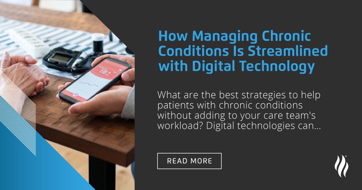 HealthCatalyst's tweet photo. The prevalence of chronic conditions is on the rise, and care teams are already overburdened. Here are four ways to leverage technology to care for these patients.

https://t.co/buDCzYkXQi https://t.co/kvXXOFf0St