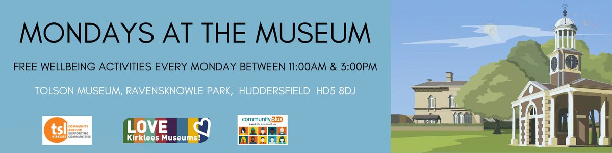 Will you be joining us at Mondays at the Museum this week? Take a gentle walk, do some gardening, try yoga, art or just have a coffee and a chat. It's open to everyone, free to everyone and a lovely place to be
<a href="/tslkirklees/">Third Sector Leaders Kirklees</a> <a href="/KirkleesMuseums/">Kirklees Museums</a> <a href="/KirkleesComPlus/">Kirklees Community Plus</a> #socialprescribing