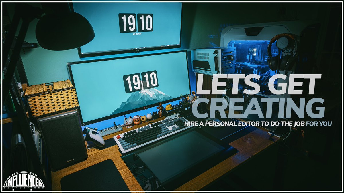 Good Morning! We are open for business today! 

Who needs some video edits or thumbnails? We got you covered!

DM us today!