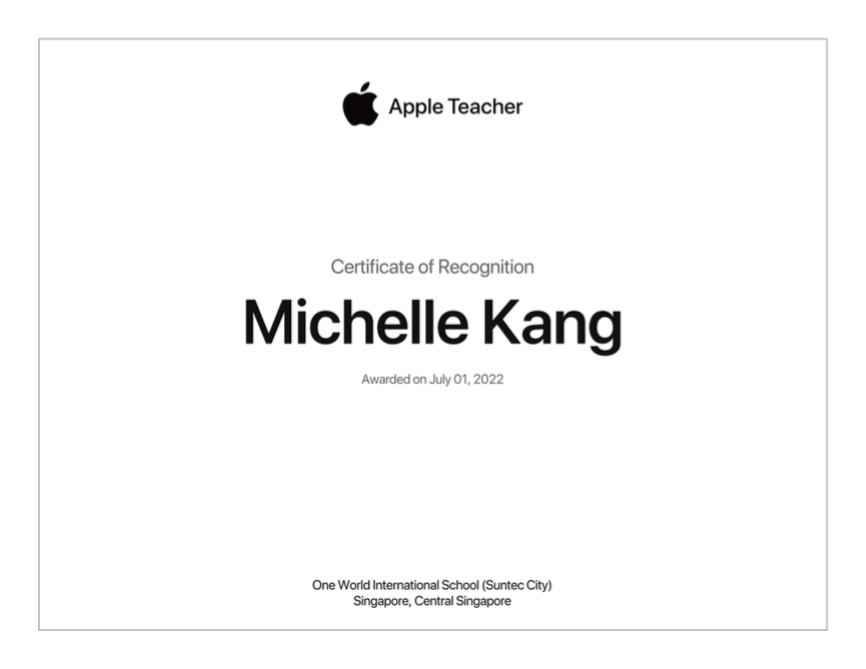 MichKang's tweet photo. Really enjoying getting back into the learning process with #Apple #Appleteacher ! https://t.co/H8la6WaDul