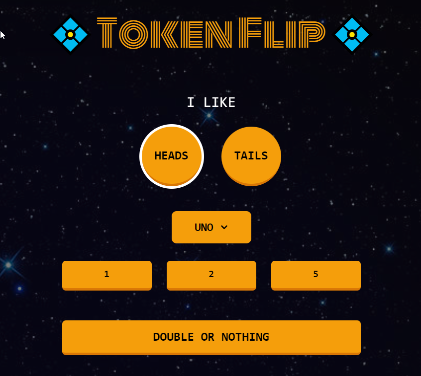 Good Morning , Degens 🥂
$UNO  #TokenFlip is live 🎉 <a href="/tezotopiaio/">Tezotopia ☄️</a> <a href="/gifdotgames/">Tezotopia | A World Created & Owned By You</a> 🥂
#Tezos #CleanNFT #BlockchainGaming #TezosDegenClub