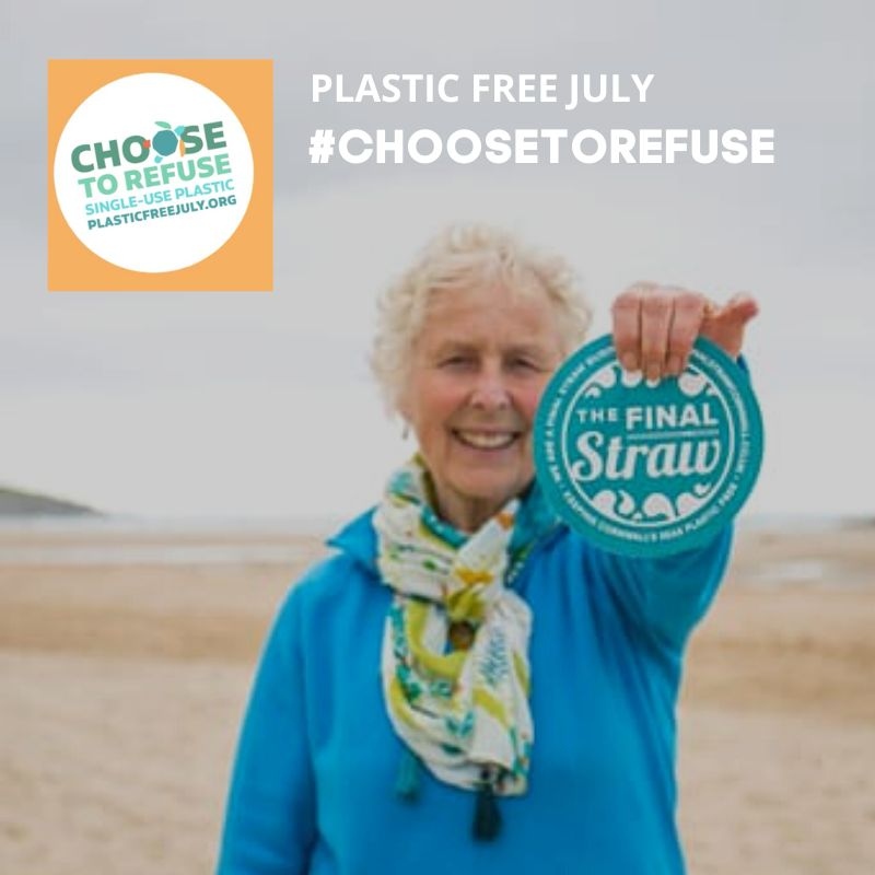 The challenge is simple. #ChoosetoRefuse just one kind of #singleuseplastic.

If you're a business in Cornwall, sign up to finalstrawcornwall.co.uk and get yourself on our plastic-free map of Cornwall.

#plasticfree 

@keepbritaintidy  @actionnan