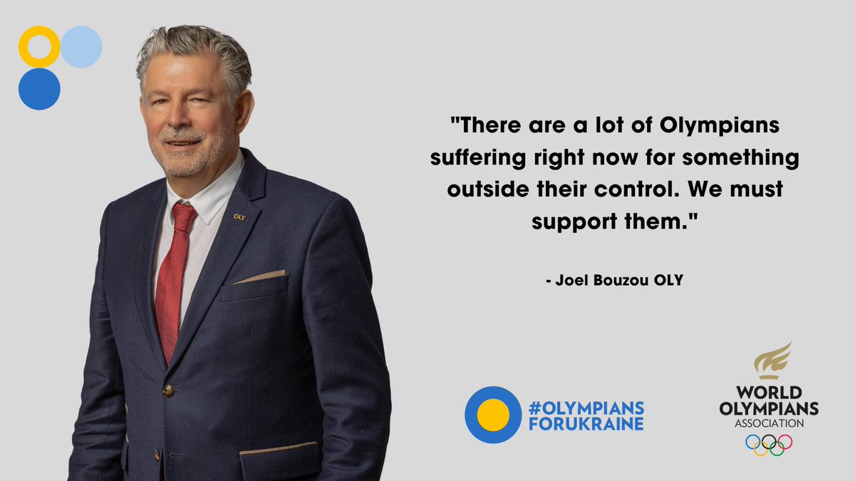 Ukrainian Olympians have asked us to help them in their time of need, so we set up the #OlympiansforUkraine Appeal. 

All donations will support the Olympian Community in Ukraine with humanitarian aid and rebuilding sport in their country. 

---> gofundme.com/f/uj672-olympi… #OLY