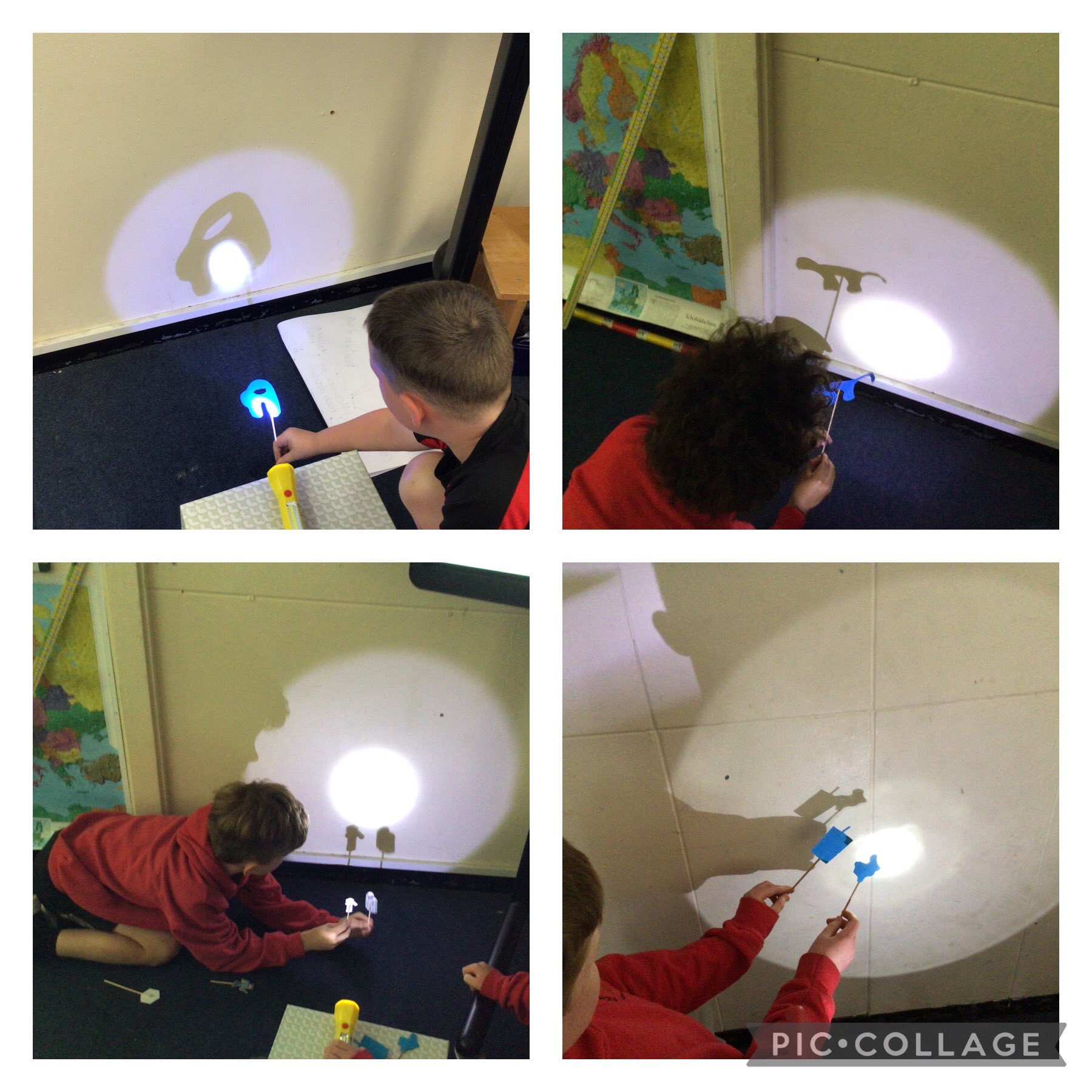 HighLeghPrimary on Twitter "C3 enjoyed making shadow puppets to start