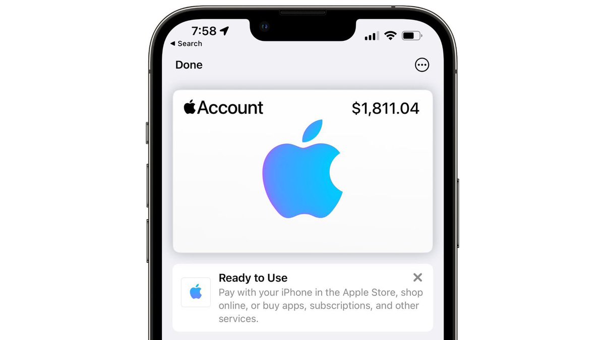 With apple supporting all in one gift card on UK are we likely to see Apple Account Card in wallet soon? @Apple @AppleSupport @nikolajht