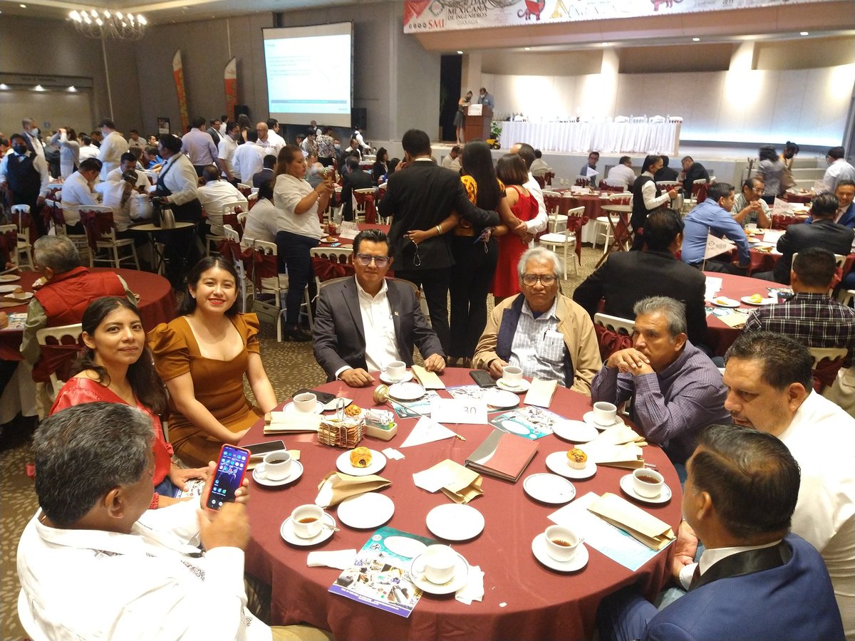 #DiaNacionalDelingeniero Hoy e celebramos el Día  Nacional de del Ingeniero organizado por la @SMICEN1 Sociedad Mexicana de Ingenieros #Oaxaca