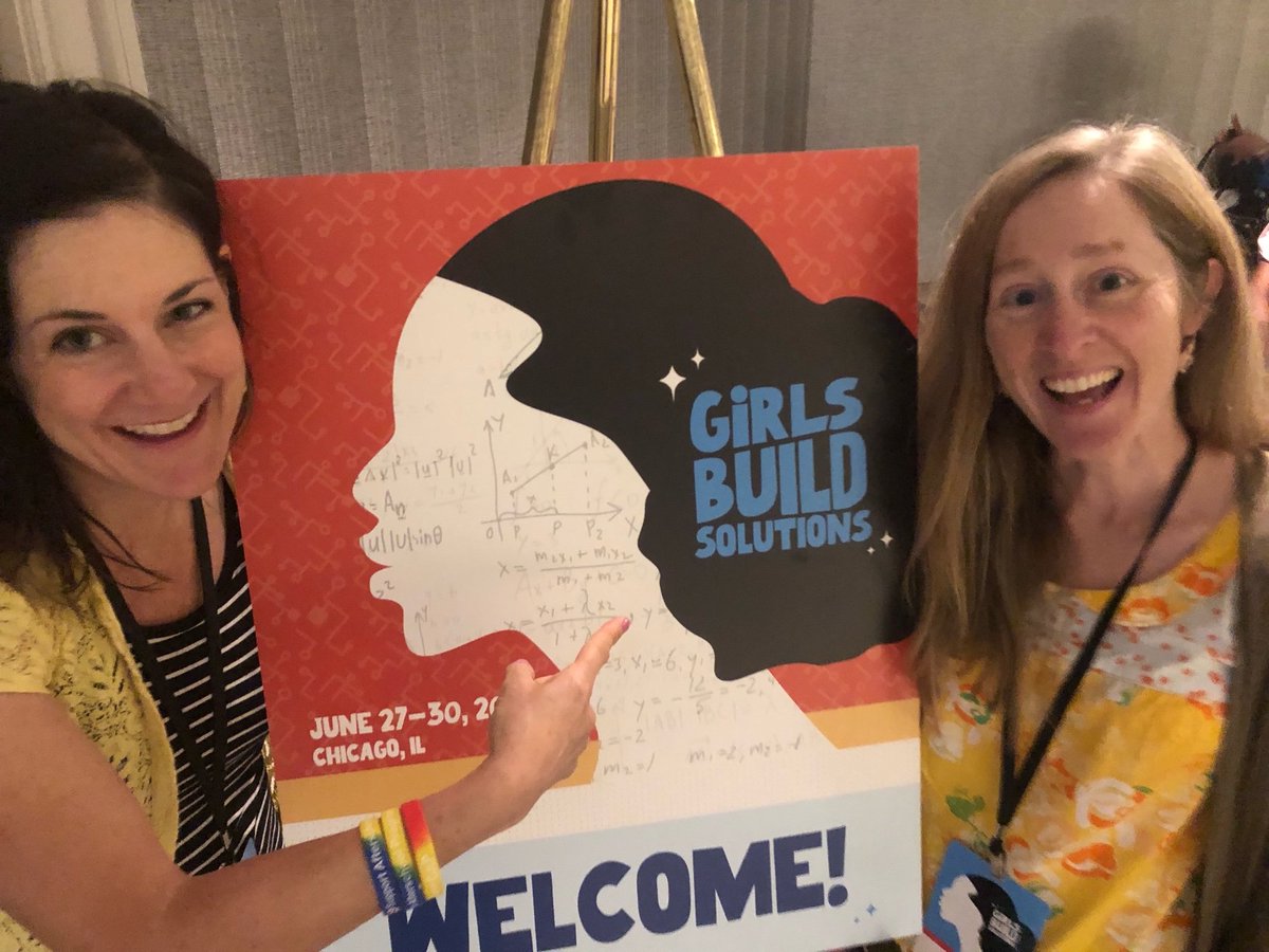 CAP spent an amazing week in Chicago at  #GirlsBuildSolutions. We heard from young girls in #STEM and discussed how to increase access to #STEMeducation in our state and across the country. We're so grateful to be involved in the @girlsmoonshot  initiative! @STEMNext #WomenInSTEM