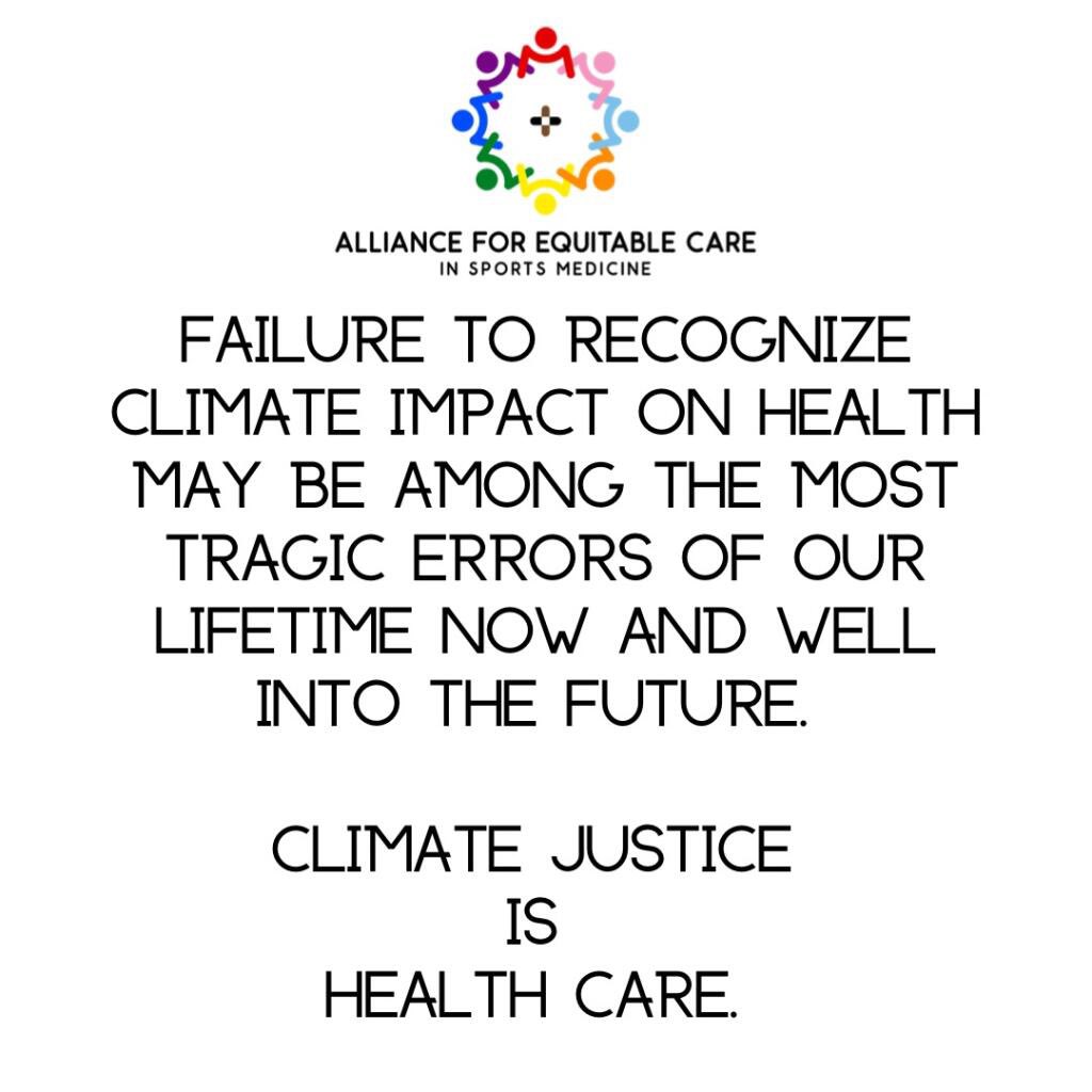 Our planet. Our lives. Change is needed now. 🌍 #ACSM