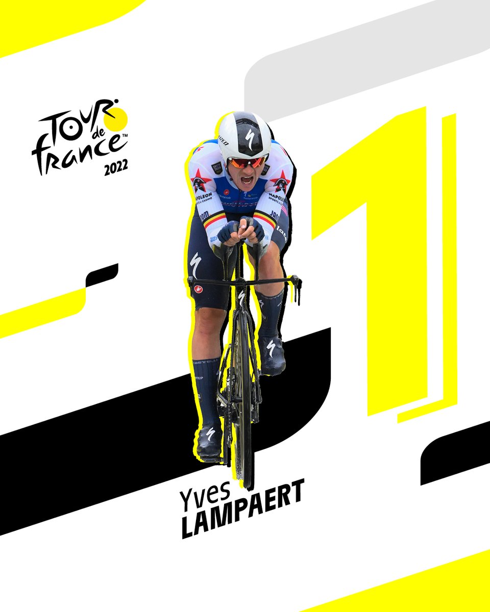 🏆 STAGE 1 🇧🇪 @yveslampaert - @qst_alphavinyl #TDF2022