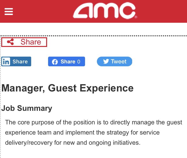 HTFUKelly's tweet photo. Humm… should I apply? #AMCJobs #AMC 🤔🫣 https://t.co/AKw3ZMCJ9s