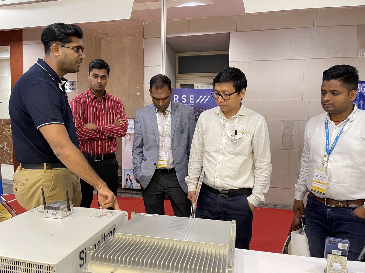 Signaltron Systems (@signaltron) on Twitter photo Glimpses from IRSE International Technical Seminar & Exhibition 2022, where <a href="/signaltron/">Signaltron Systems</a> got to demonstrate its 4G/5G RAN systems for Railway applications <a href="/RailMinIndia/">Ministry of Railways</a> <a href="/AshwiniVaishnaw/">Ashwini Vaishnaw</a> <a href="/DarshanaJardosh/">Darshana Jardosh</a> <a href="/raosahebdanve/">Raosaheb Patil Danve</a> <a href="/raosaheboffice/">Office of Raosaheb Patil Danve</a> <a href="/CMDRailTel/">CMDRailTel</a> Glimpses from IRSE International Technical Seminar & Exhibition 2022, where <a href="/signaltron/">Signaltron Systems</a> got to demonstrate its 4G/5G RAN systems for Railway applications <a href="/RailMinIndia/">Ministry of Railways</a> <a href="/AshwiniVaishnaw/">Ashwini Vaishnaw</a> <a href="/DarshanaJardosh/">Darshana Jardosh</a> <a href="/raosahebdanve/">Raosaheb Patil Danve</a> <a href="/raosaheboffice/">Office of Raosaheb Patil Danve</a> <a href="/CMDRailTel/">CMDRailTel</a>
