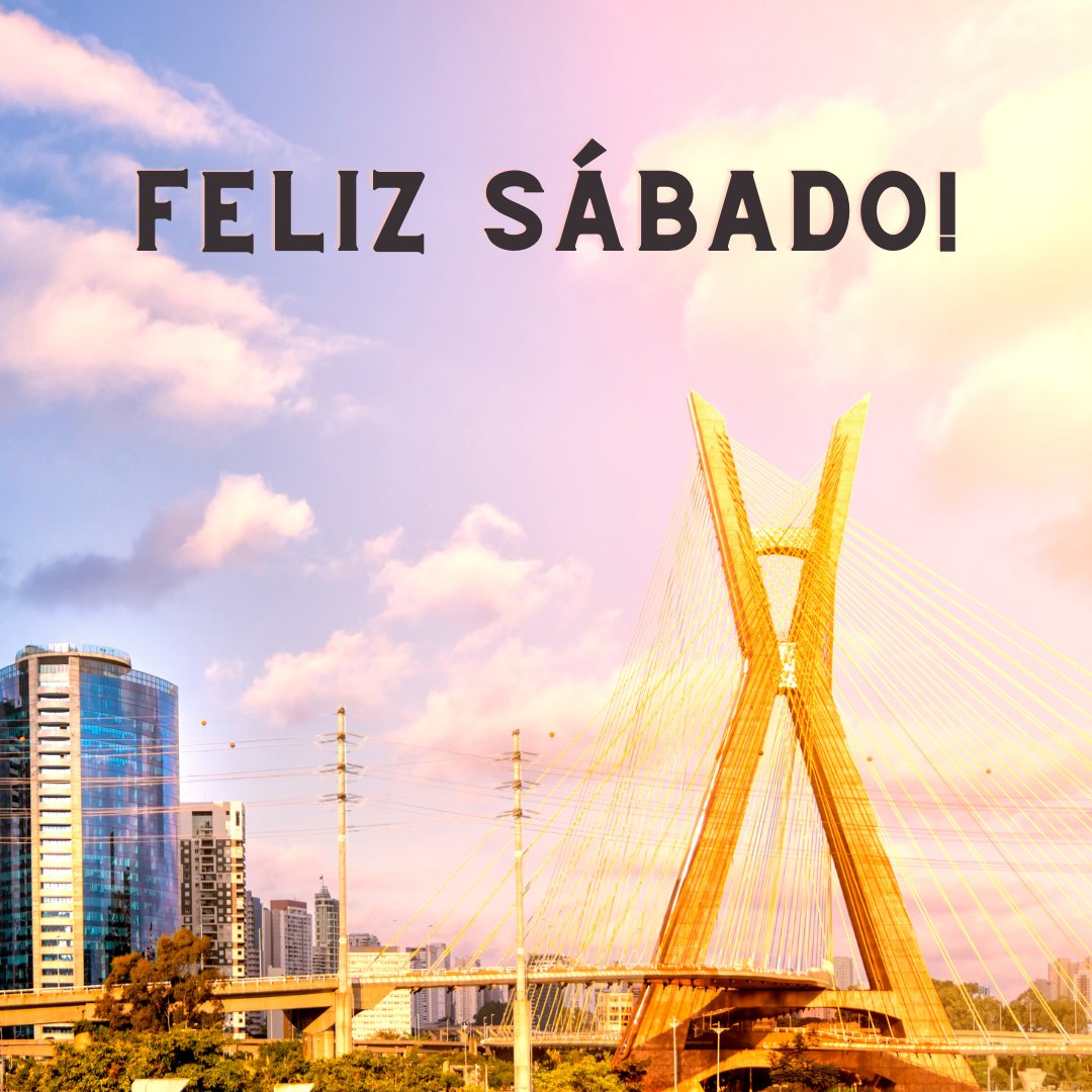 Feliz Sábado!

#felizsabado