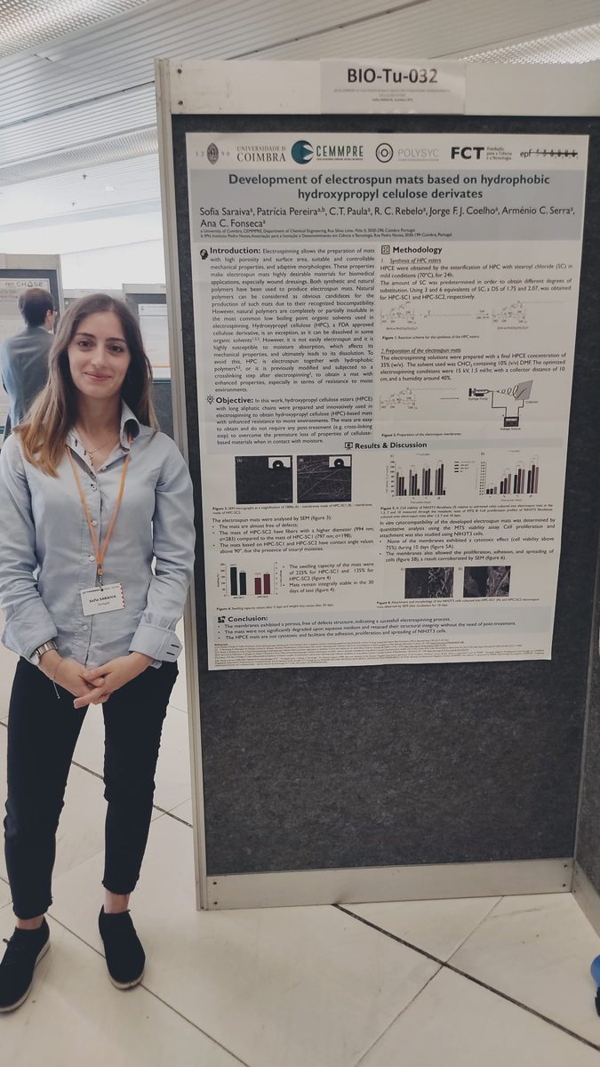 PolySyc's tweet image. The PhD students Carlos @C_TPaula, Rafael and Sofia  where also present at the #EPF2022 Polymer conference presenting their work.