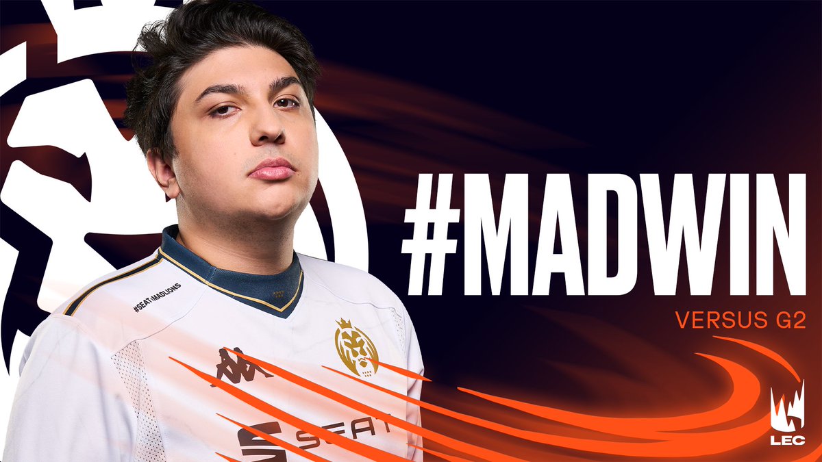 #MADWIN in the final game of the day! #LEC