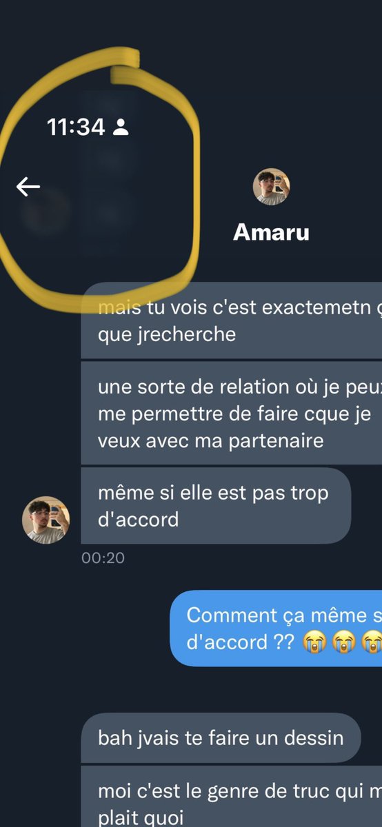 PIayvac's tweet photo. @Romanelmpn puis on voit que la personne à spam ici pour faire remonter le reste de la conv et bien préparer le faux screen, je défend pas amaru hein parce qu’on me le reproche mais faut avoir 0 intégrité pour faire de faux screen qui décrédibilise les vrais victimes aux yeux de certains https://t.co/5SFmLQTcpS