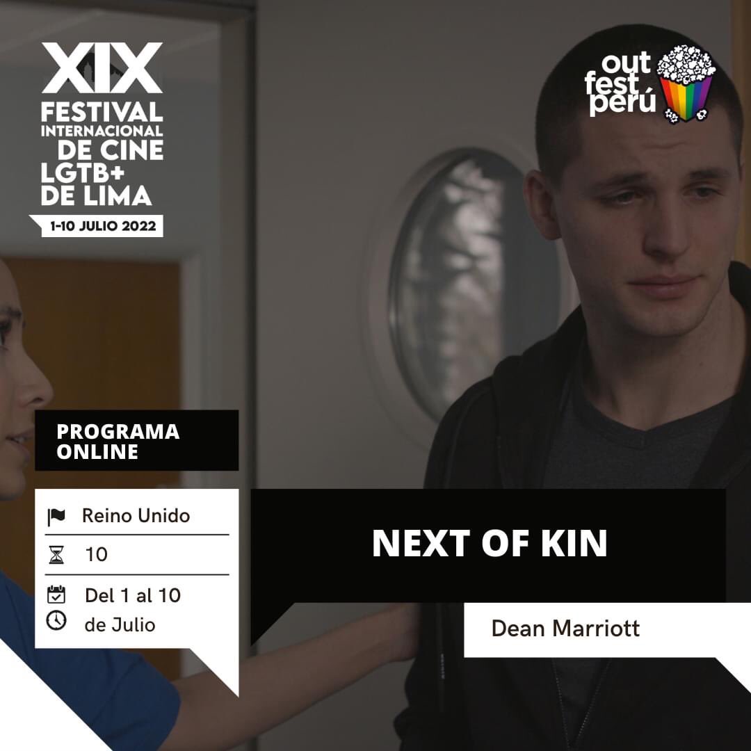 DeanMarriott6's tweet photo. Our festival journey continues. In July Next of Kin has country premieres in Italy @socialfestival, in Argentina @CINEVERSATIL and Peru @OutfestPeru 🌈🎬 #LGBTQIA https://t.co/aOFxra95n2