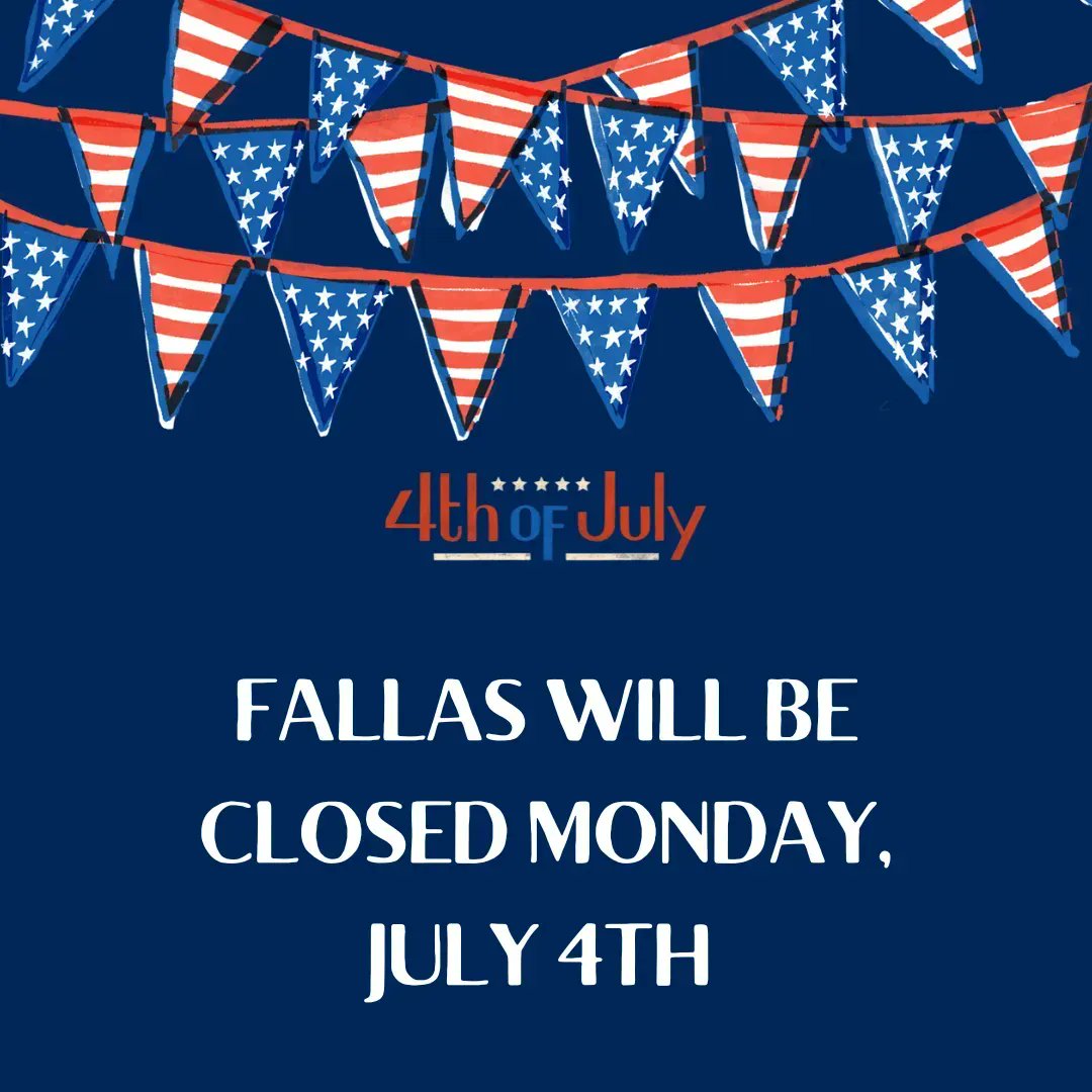 Wishing everyone a festive Independence Day filled with family, friends, and fun! We will be closed Monday, July 4th, with normal business hours resuming Tuesday, July 5th.
