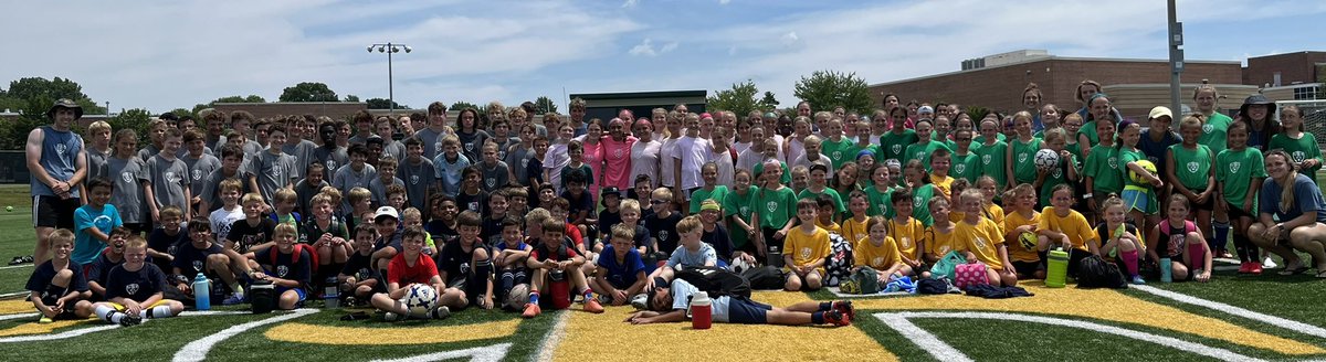 This is what 170 campers looks like. Thanks to all for a great week!