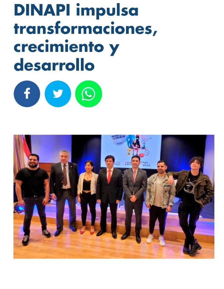 dinapipy's tweet photo. #RevistaREDPI: La DINAPI, promocionando la formación, el crecimiento y el desarrollo, especialmente de los jóvenes, organizó varias actividades durante el denominado “Mes de la Propiedad Intelectual”
Para leer más
👉 https://t.co/R5XLtKfXv3 https://t.co/1EX4d5LdJY
