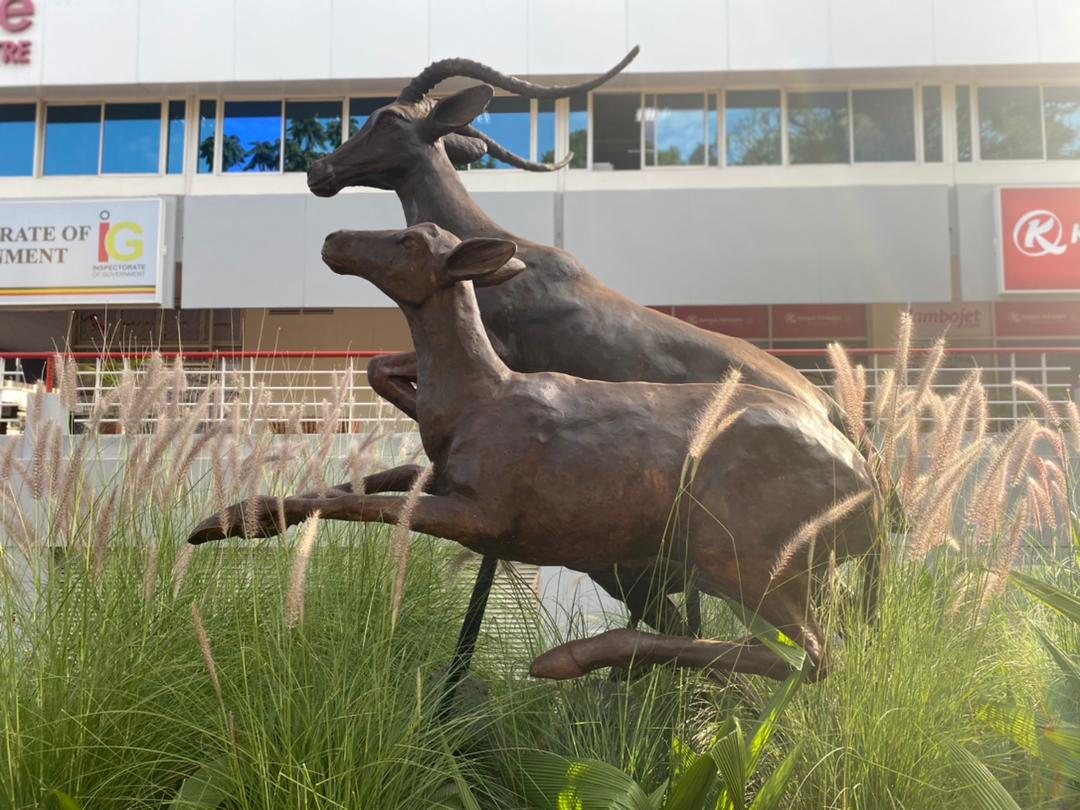 dorothykisaka's tweet photo. The elegant Impala in Kampala at Jubilee House, next to KCCA. The name Kampala was taken from Impala and so as you passby, tell them I see you. #respect #heritage #smartcity #KlaSmartcity https://t.co/ciJSTpWcmm