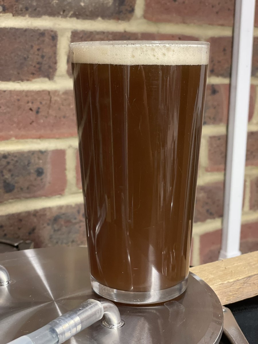 Pushing the boundaries for something different? 4.3% New England Best Bitter! #darkhazy #fuggles #EKG #veganfriendly