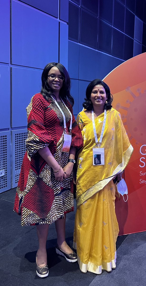 Some of the many highlights of the #GHS2022 include being able to finally connect again in person. It was lovely seeing you @snagesh2 and look forward to meeting up again. @womeninGH @GHS_conf