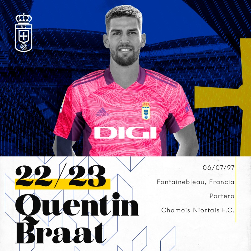 RealOviedo's tweet photo. #BienvenidoQuentinBraat
#RealOviedo 🔵⚪