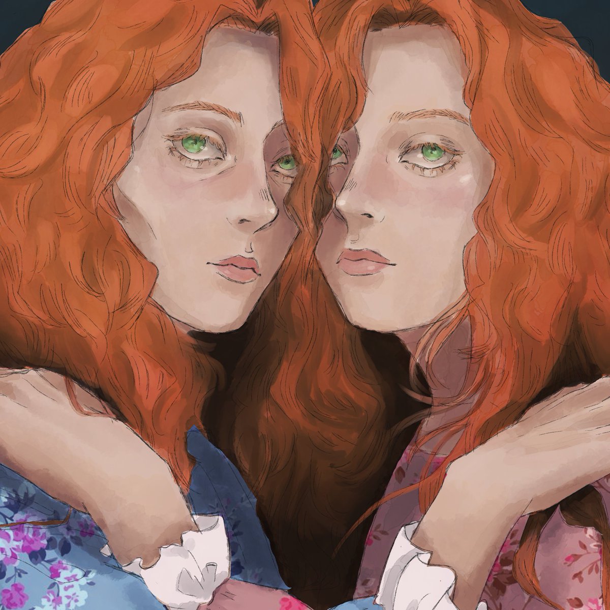 czajucha1's tweet photo. these strange twins...

#fanart #art #twins #ArtistOnTwitter #13tale #thirteenthtale #digitail #book # https://t.co/Xaiu2rLfLH