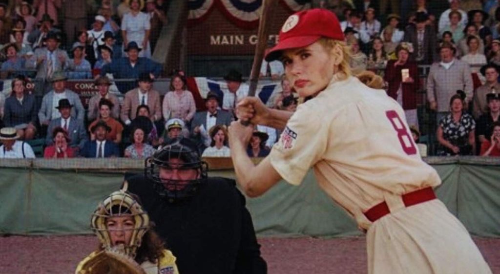 HansZimmer's tweet image. A League of Their Own ⚾️ premiered 30❗️years ago today, which is older than some of my children! This one holds a dear place in my heart as Penny Marshall was one the best directors I've ever worked with. Remember, there's no crying in baseball!