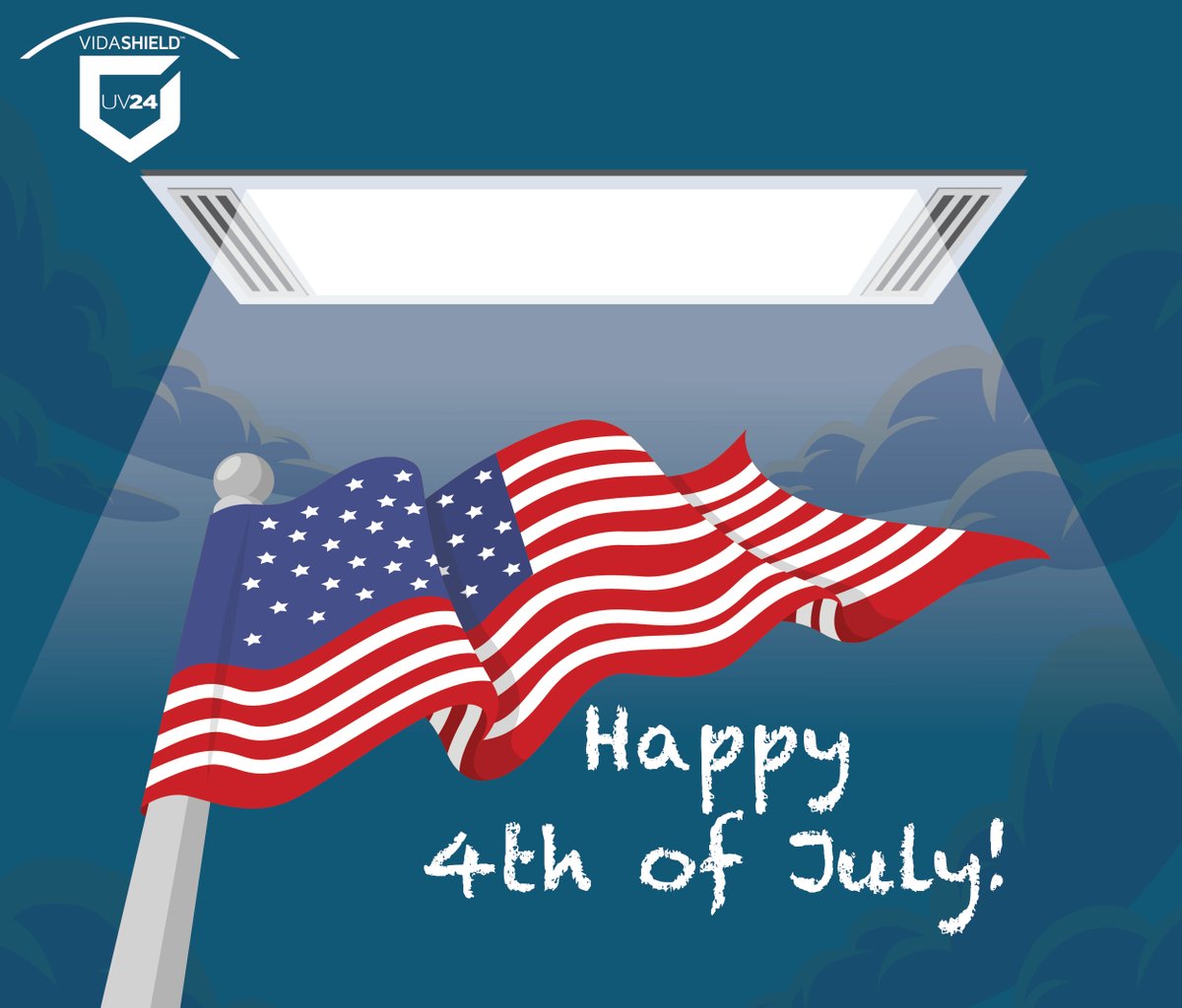 Happy 4th of July from the VidaShield UV24 Team! #4thOfJuly #IndependenceDay