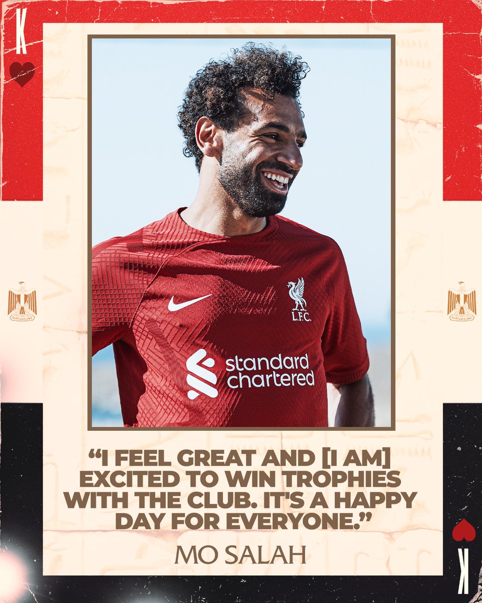 LFC's tweet photo. A happy day indeed, @MoSalah 😁

#SalahStays https://t.co/QKo1Ut3FsV