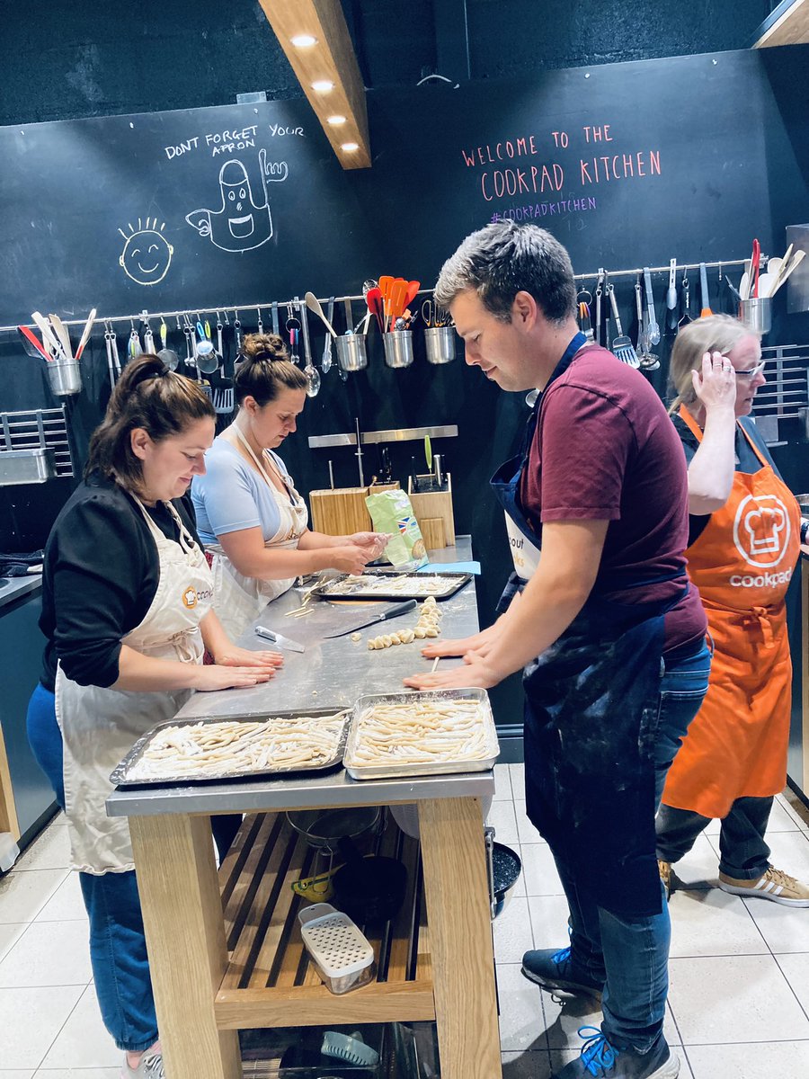 @moss_raidment @cookpad @91Ways @ESEH2021 Justified! Picture of the hanmade pasta production line attached to enhance the feeling 🤩