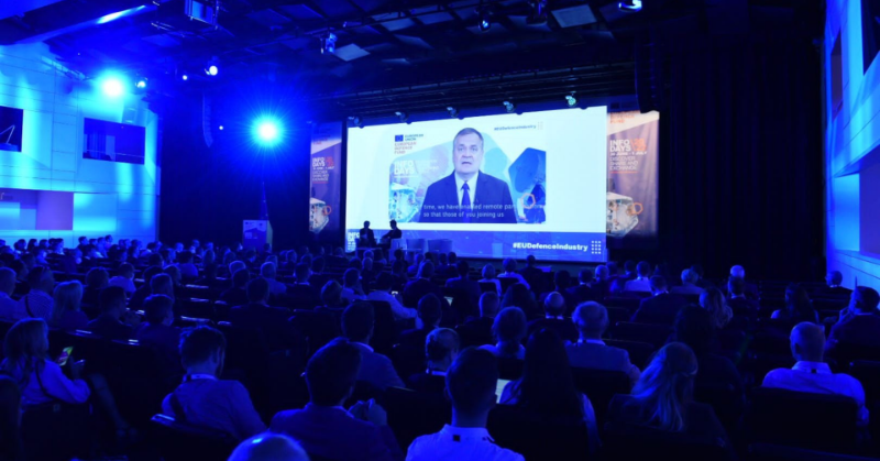 defis_eu's tweet photo. 📢#EDFInfoDays 2022 are over❗️

🙏Thank you to everyone who attended the event physically or online

With the implementation of the 🛡️🇪🇺European Defence Fund #EDF we are all promoting a stronger, more competitive, and more collaborative #EUDefenceIndustry🎯

#StrongerTogether
