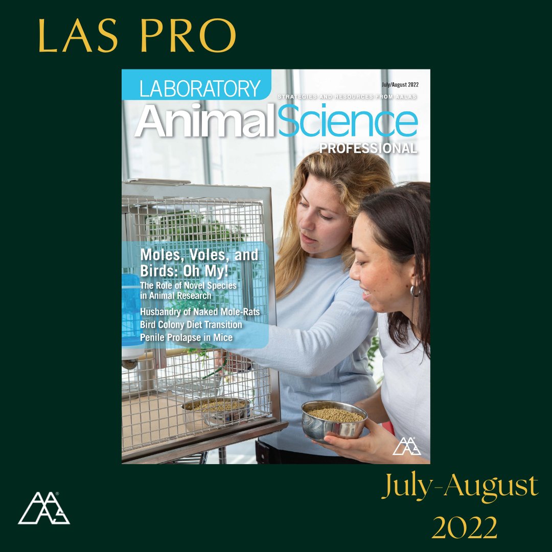 AALASnational's tweet photo. Our July-August publication of LAS Pro is available to read and enjoy now! Click the link to get started on it today: https://t.co/gjn6HsmigH #AALAS #LASPro https://t.co/NpfXVgJBGY