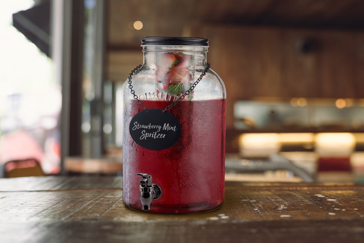 Midwestassoc's tweet photo. Serve it up this weekend with @tablecraft_fs Industrial Collection Glass Beverage Dispenser! Their Industrial Collection features quality construction of mixed materials to add a unique style to your decor. #tablecraft #beveragedispenser #beverage #servingsolution https://t.co/VDKFUIiBEq