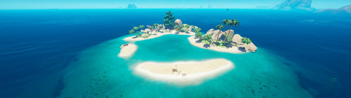 SoTCromos's tweet photo. Ahoy Pirates. As a result of the creation of the SoTCromos album we have a lot of ultra-panoramic screenshots  and we want to share with all the community! 
We will post some from time to time. #BeMorePirate @seaofthieves @ChappersChapman.
Click the picture for full experience https://t.co/QCiSB2R0Ud