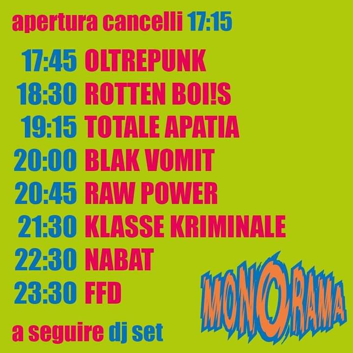 Domani 2 Luglio 2022, è il compleanno del Mono, Leader indiscusso degli <a href="/FFDpunkrock/">FFD</a> e in sua memoria, a pochi mesi dalla scomparsa, arriva la prima edizione del #MONORAMA Vol.1
👇🏽👇🏽👇🏽👇🏽👇🏽👇🏽👇🏽