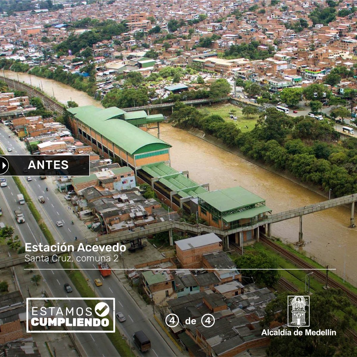 AlcaldiadeMed's tweet photo. Con el #MetrocablePicacho seguimos #ConstruyendoFuturo 🚀 y fortaleciendo el transporte sostenible de nuestra ciudad. Así lucen hoy las estaciones Acevedo y Sena de la Línea P del @metrodemedellin.
¡Espectaculares! 🚠🤩 https://t.co/xEfiMxNeQu