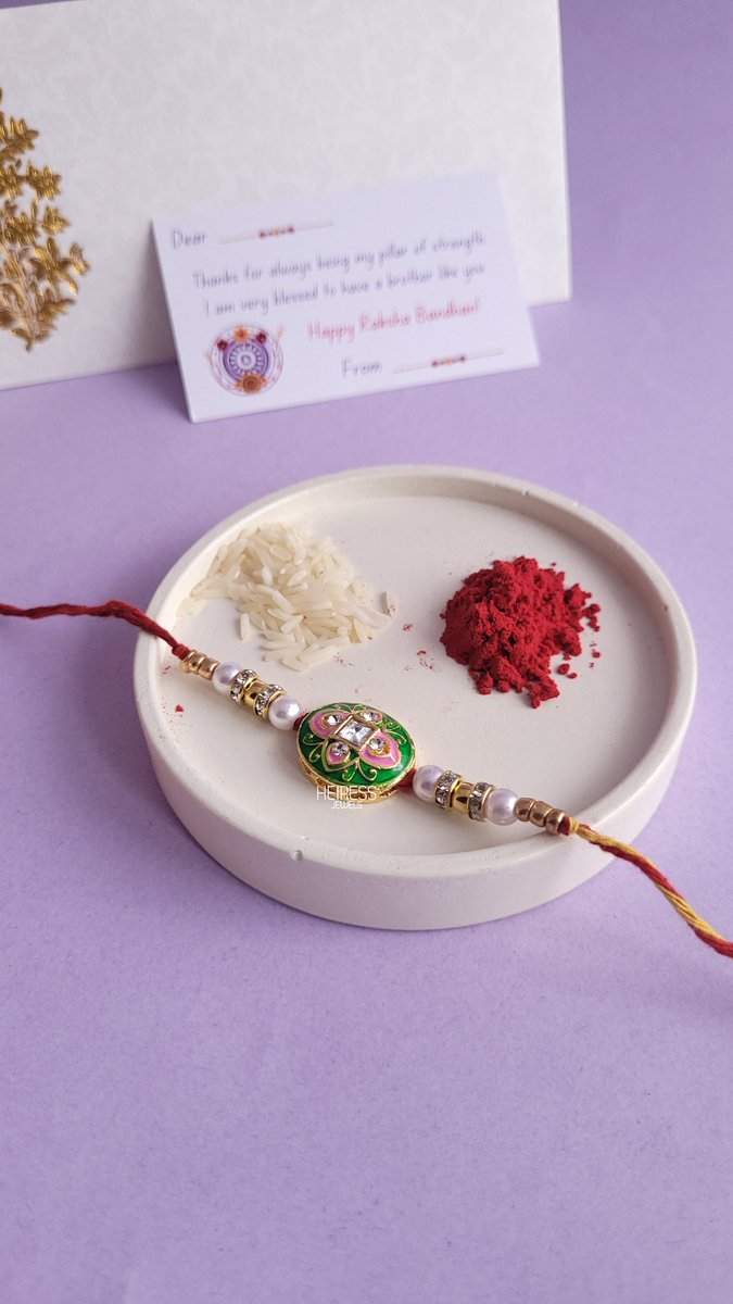DimagKaShot's tweet photo. Please be kind and share my Rakhi Catalogue with anyone who is away from bro and would like to send him a BEAUTIFUL handmade rakhi made by my mom and I! Thanks! 
https://t.co/gnOn4J4F3J https://t.co/9g2yViFOjn