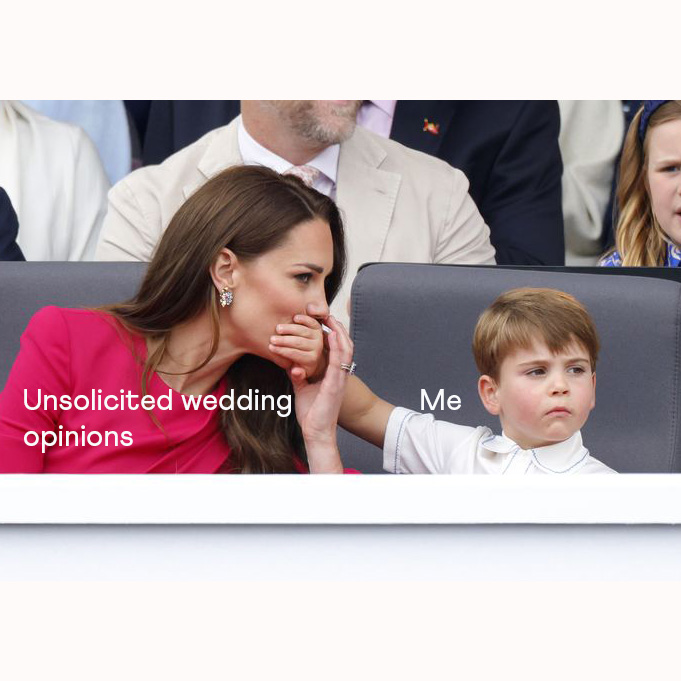 lovedearcleo's tweet photo. Who can relate? 😂
Leave a ✋ if you agree!
#DearCleo #BeBeautiful #DearCleoCrew #Royals #KateMiddleton #PrinceLouis #WeddingOpinions https://t.co/4Cthh3TJ6s