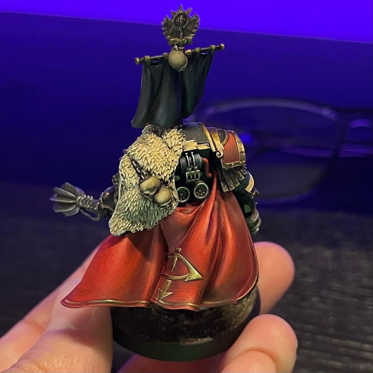 Quick #wip. Almost done with this dude #warmongers.  Have a great weekend!