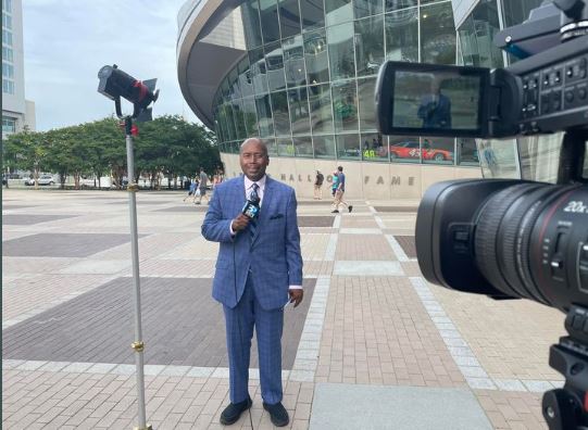 More blessings. I did my first live shot in the field this week for the first time in four years.Thankful,grateful,and yes it was very emotional.