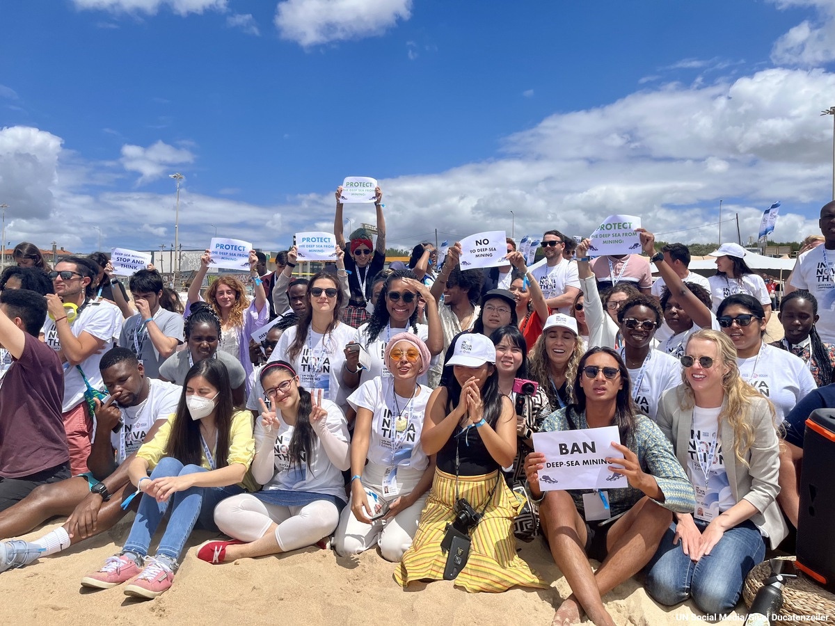 UN's tweet photo. “The time to act is now. Our ocean is in trouble."

Throwback to last Sunday, when Jason Momoa, @UNEP Advocate for Life Below Water, joined the UN Ocean Conference's Youth Forum in Portugal.

More about his work to help #SaveOurOcean: https://t.co/Fbhe8HL6Sa https://t.co/IJ79DtIl5l