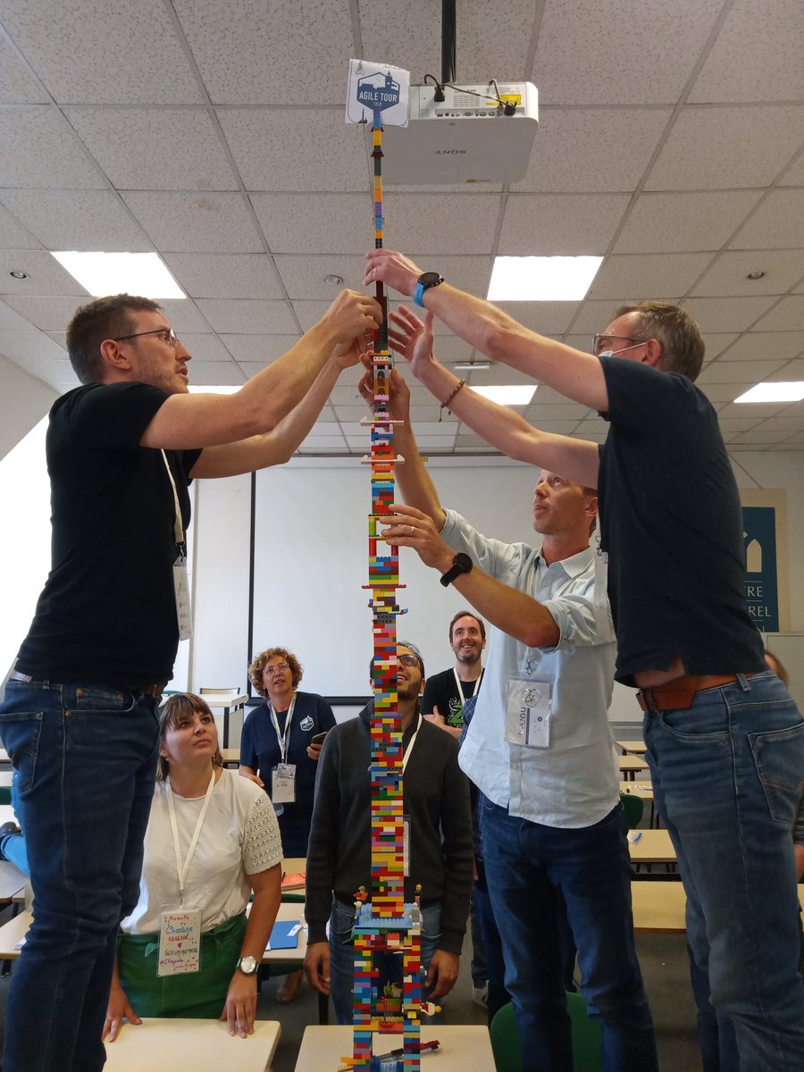 Le record du #skytreechallenge est désormais établi à #AgiLille ! 👍
Super moment @plopMaker !