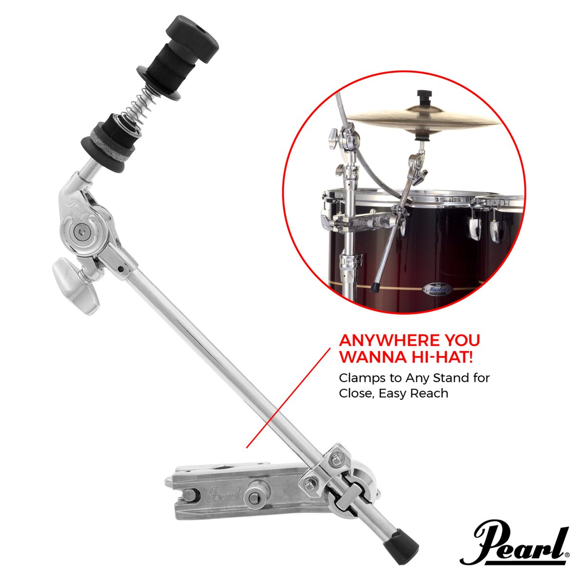 Pearl Drums on Twitter "For added hihat voices all around the drum