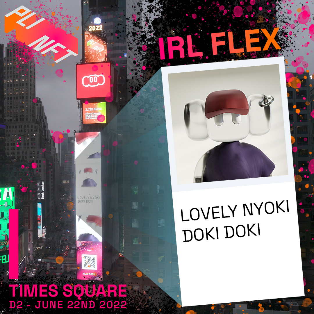Amazing moment! 🙌
<a href="/nyokiclub/">Nyoki Club</a> <a href="/PLINFT/">PLINFT</a> 👏👏👏🙏

#NFT #NFTCommunity #NFTNYC #NFTNYC2022