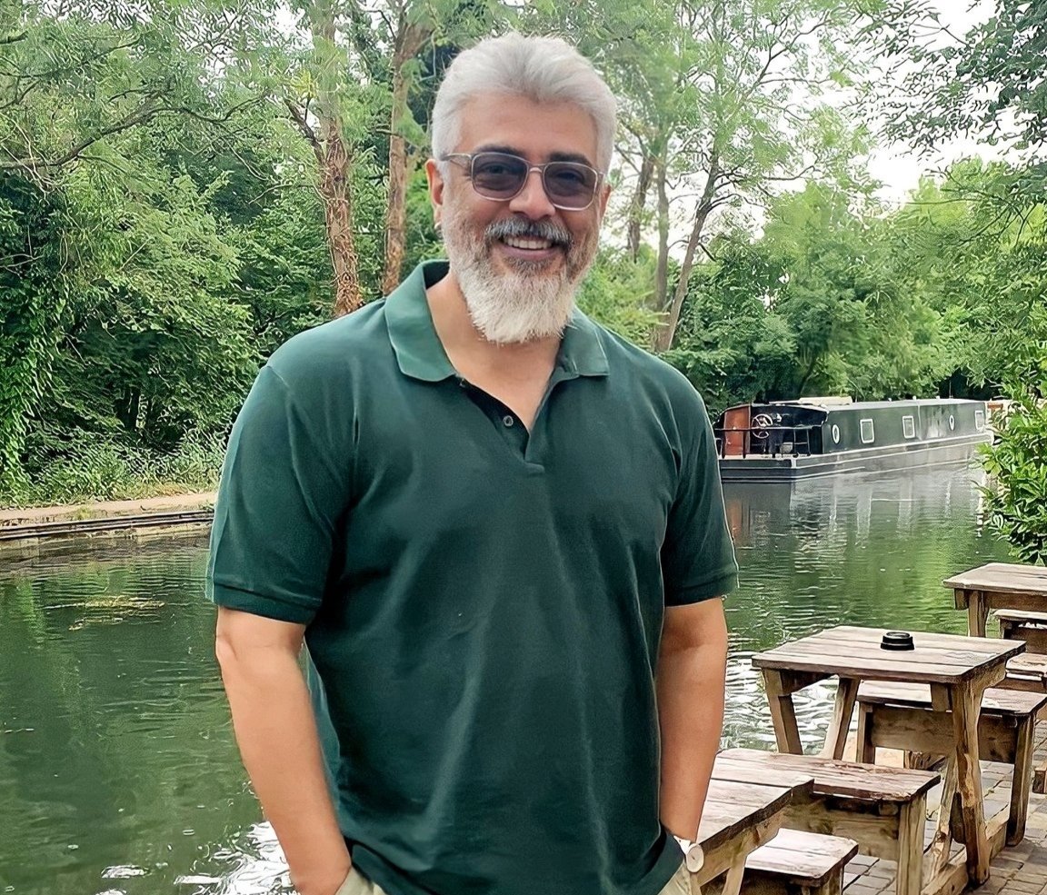 UAJAY14's tweet photo. Smiley #AK 😄
#AjithKumar #AK61 https://t.co/dJV4WrpItD