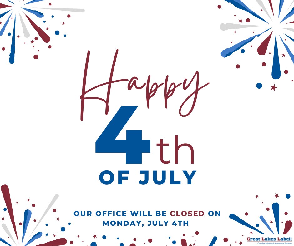 Happy #4thOfJuly Weekend! We will be closed on Monday!